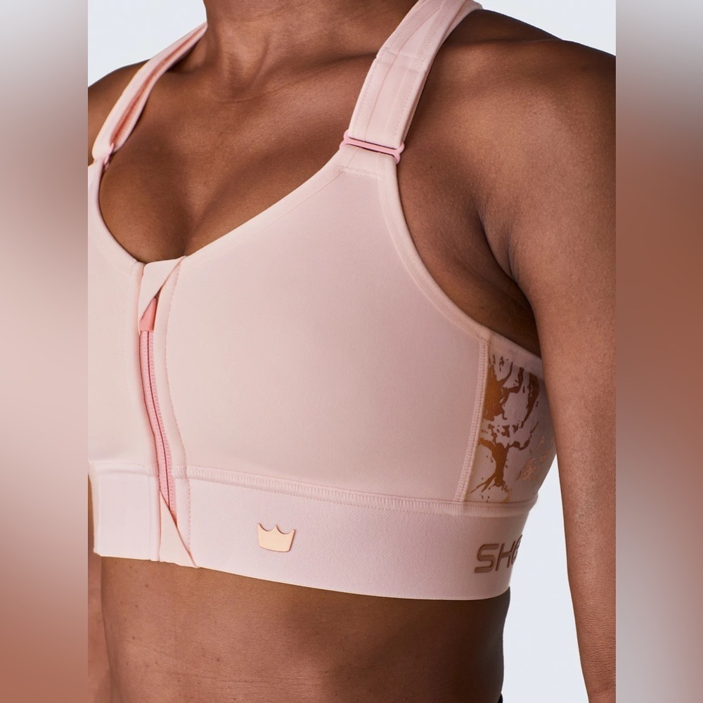 Shefit flex sports bra in pink blush Size 4 Luxe - Picture 2 of 8